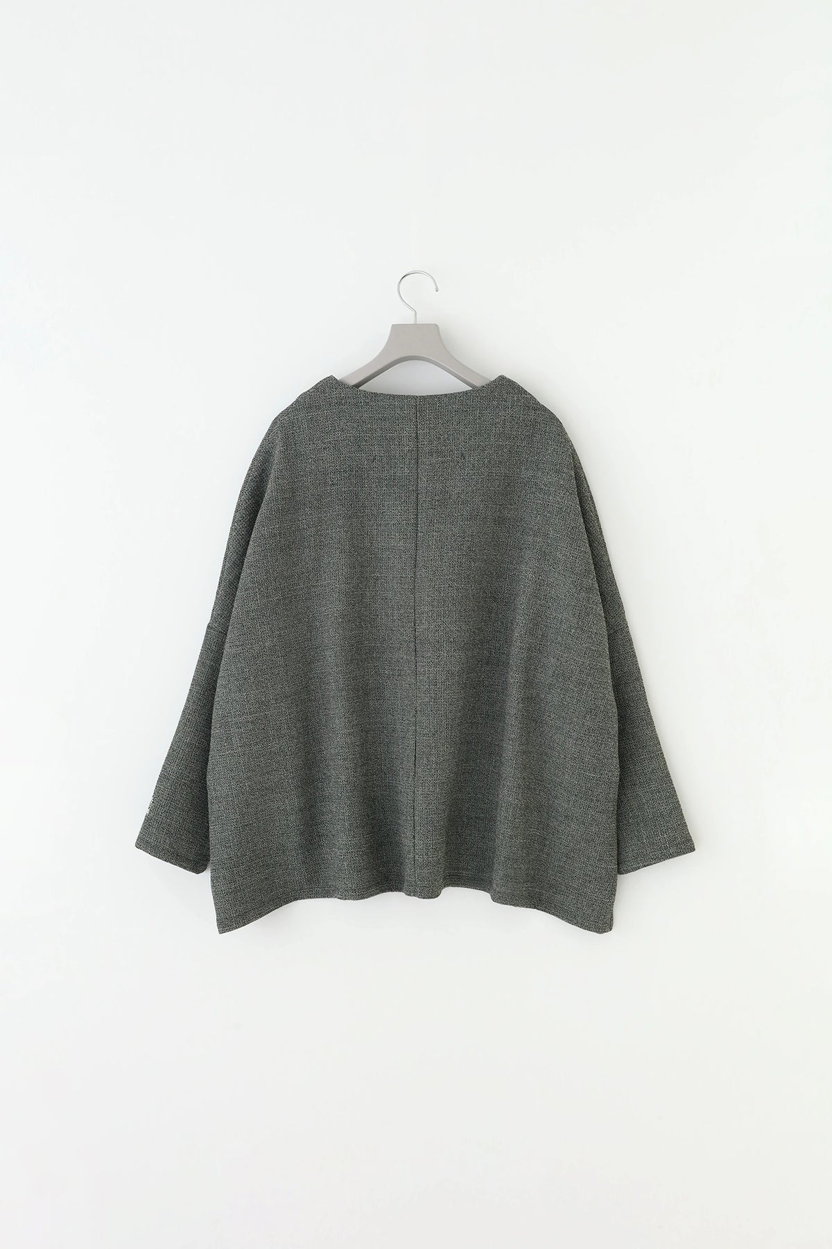 【คาดว่าจะจัดส่งราววันที่ 6 ตุลาคม】 Hanikamutsuide V-neck Largo Blues / Heather Gray 