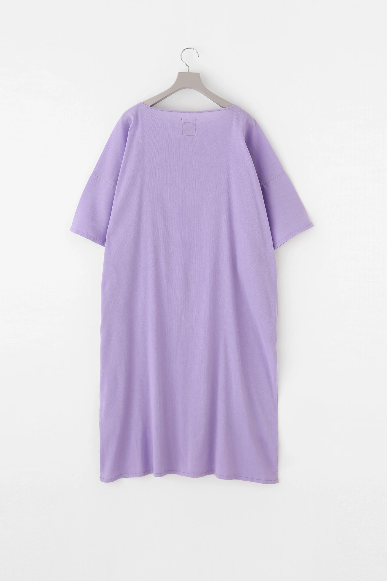 [Versand voraussichtlich um den 7. Juli] Takashima Jiji 40/40 Kleid mit flachen Ärmeln und U-Boot-Ausschnitt/Hellrote Glyzinie (Awaben Fuji)