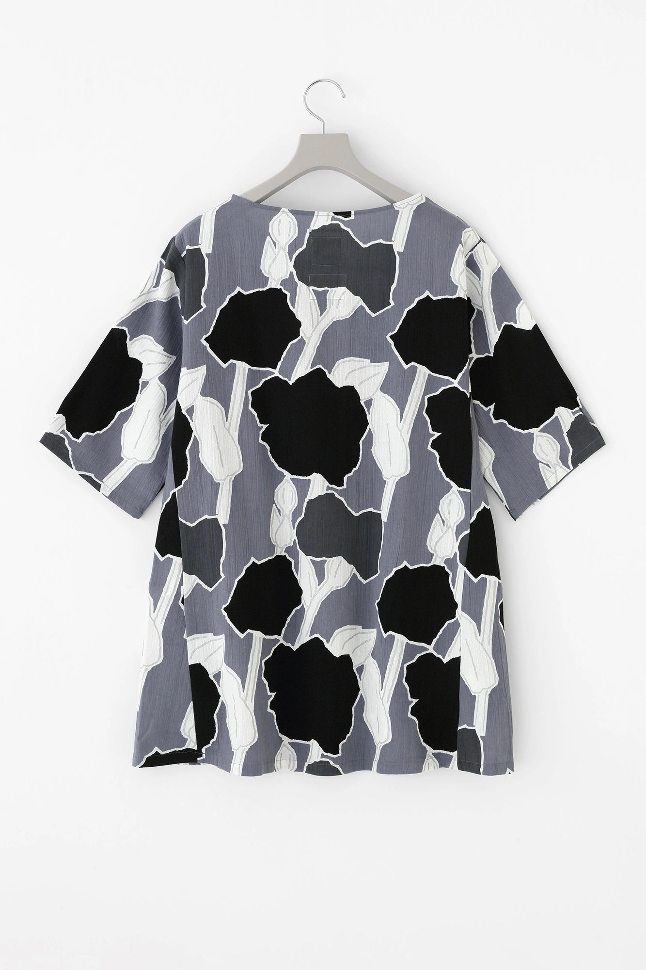 Chizimi Cotton 20/20 Elbow Length Sleeve Tunic／Lustrous