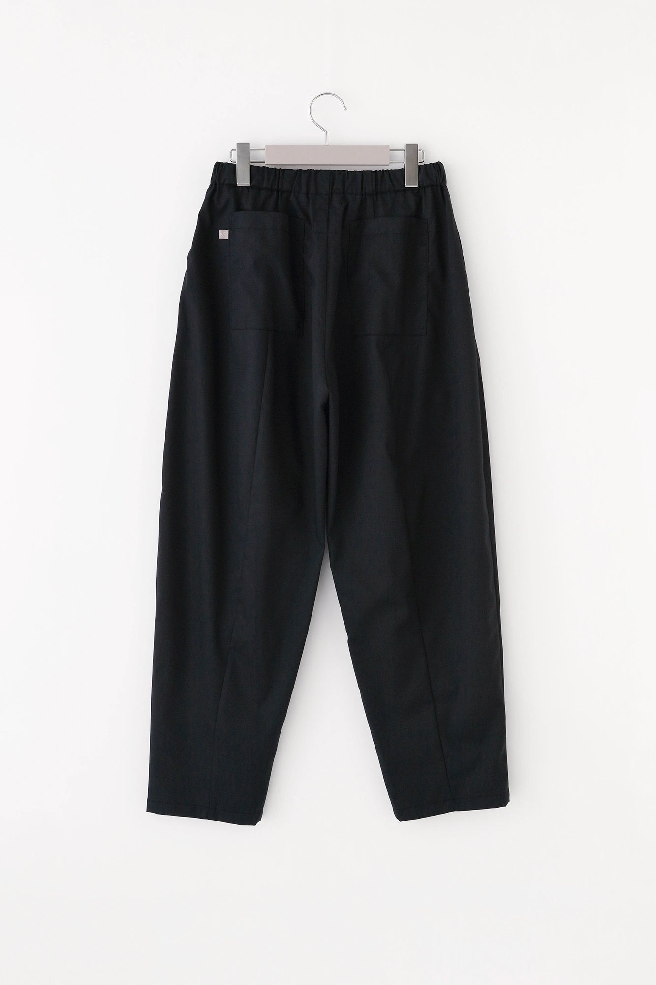 [Versand voraussichtlich um den 7. Juli] Stretch-Twill-Hosen mit ausgestellten Beinen/dunkles Marineblau