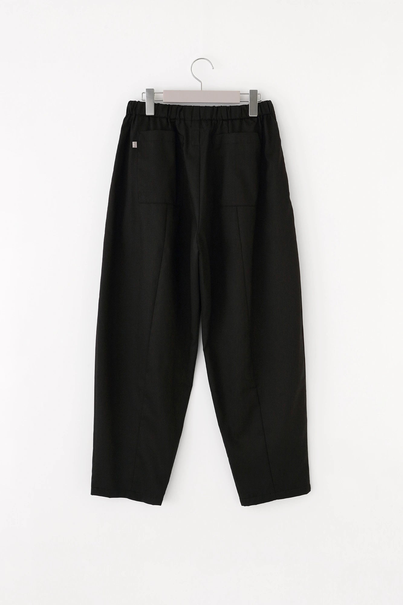 【Ships ard. 7/7】Stretch Twill Barrel Leg Pants／Black