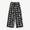 【Ships ard. 7/7】Chizimi Cotton 20/20 Wide Pants／Pine Cones