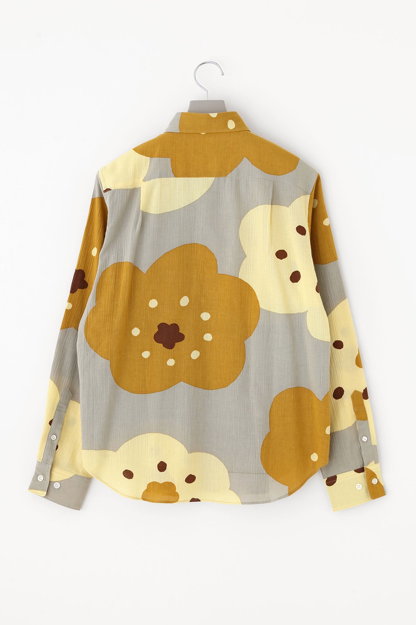 Chizimi Cotton 20/20 Shirt／Smile Beige