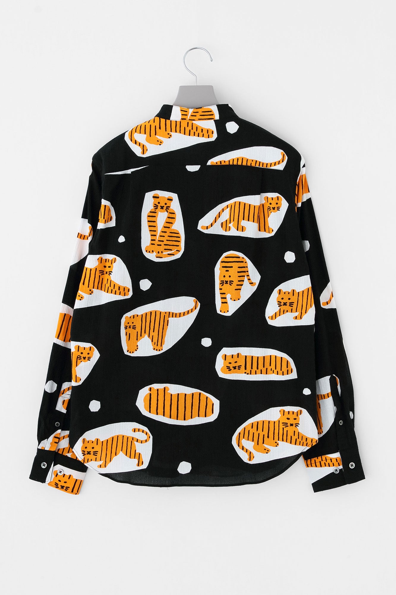 高島縮棉 20/20 立領長袖襯衫／虎年