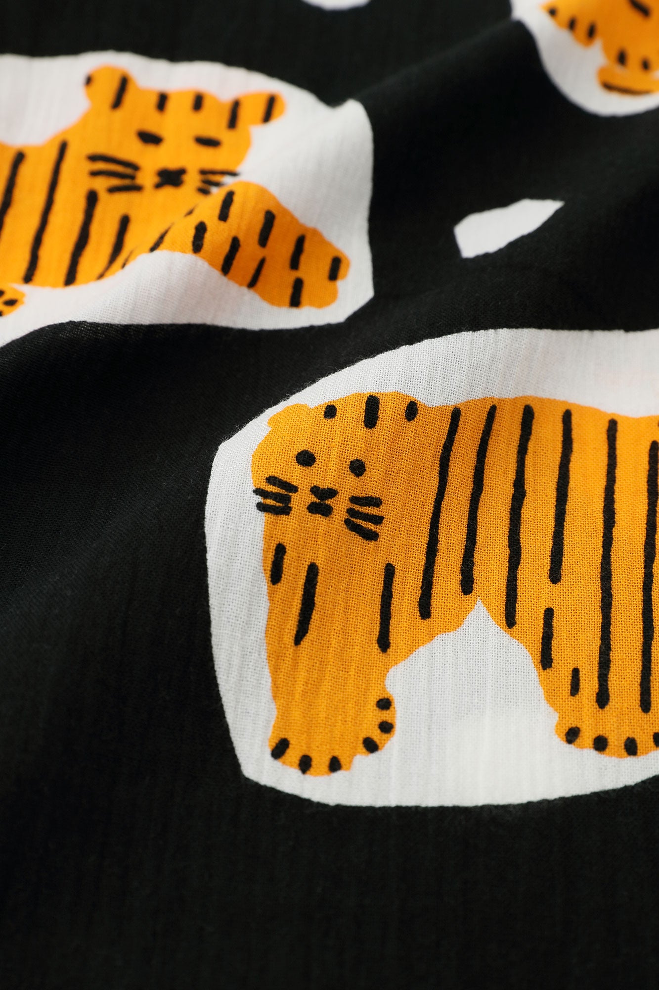 高島縮棉 20/20 立領長袖襯衫／虎年