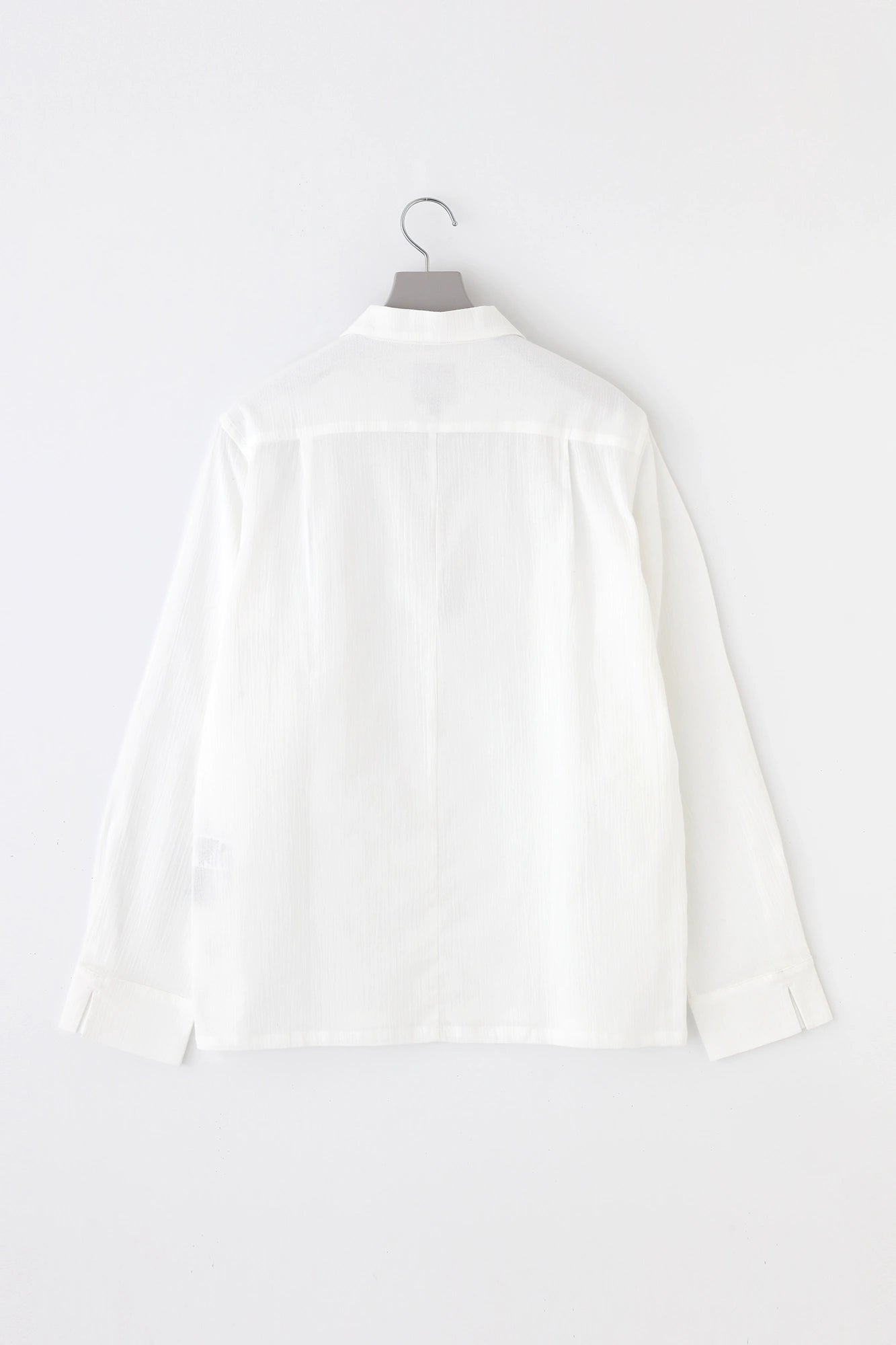 Chizimi Cotton 20/20 Skipper Shirt / White 