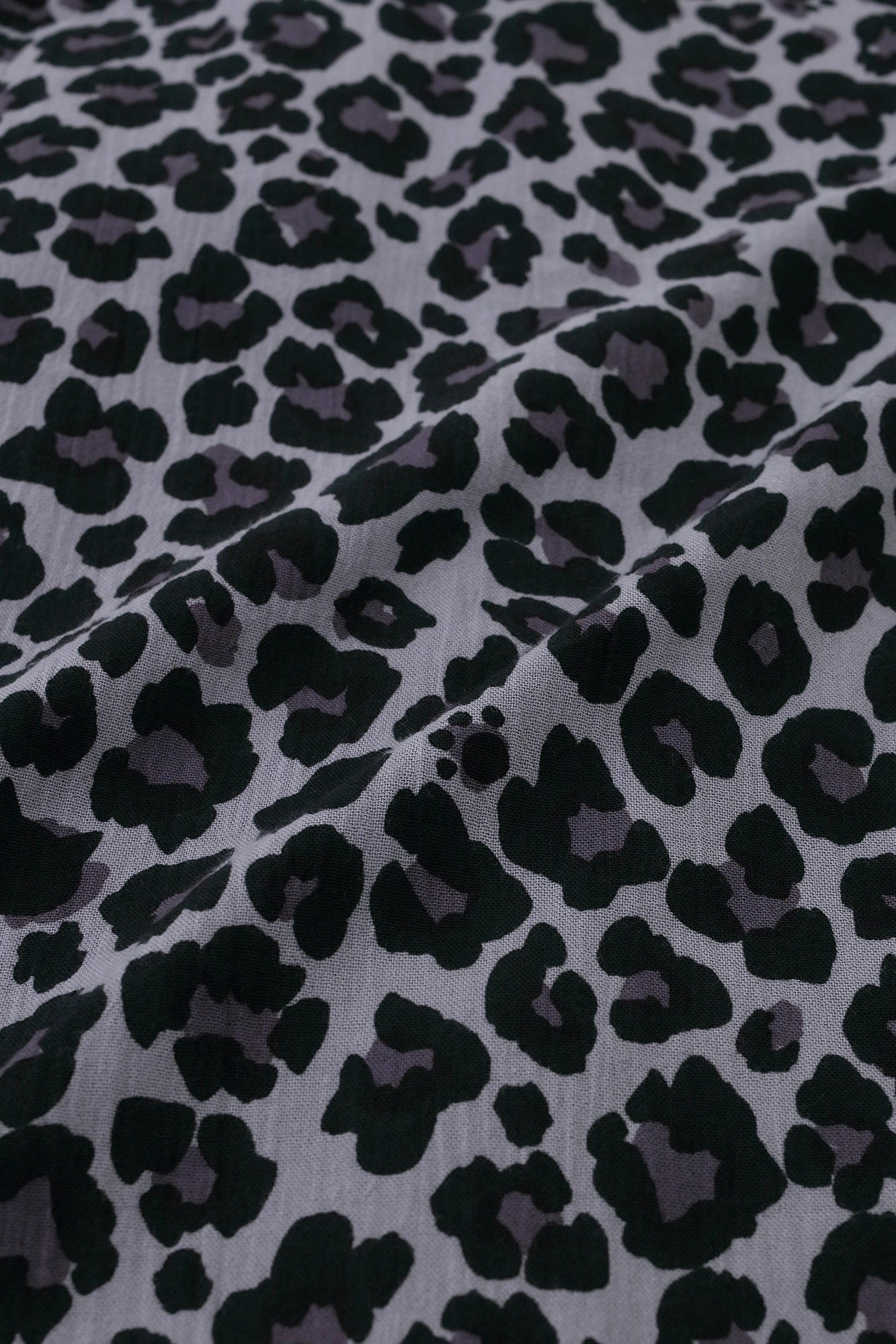 【9월29일경발송예정】타카시마치지미 20/20 셔츠/depo leopard Midnight 
