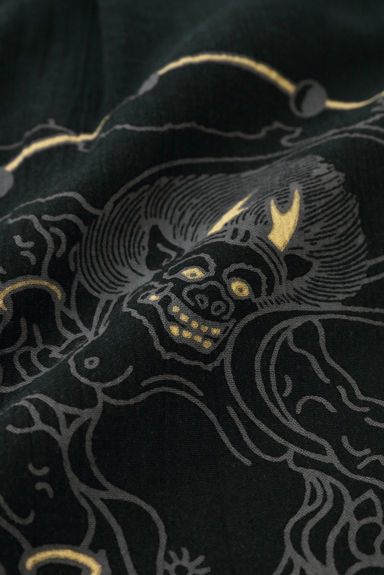 Chemise à manches courtes Chizimi Cotton 20/20 / Dieu du Vent Dieu du Tonnerre