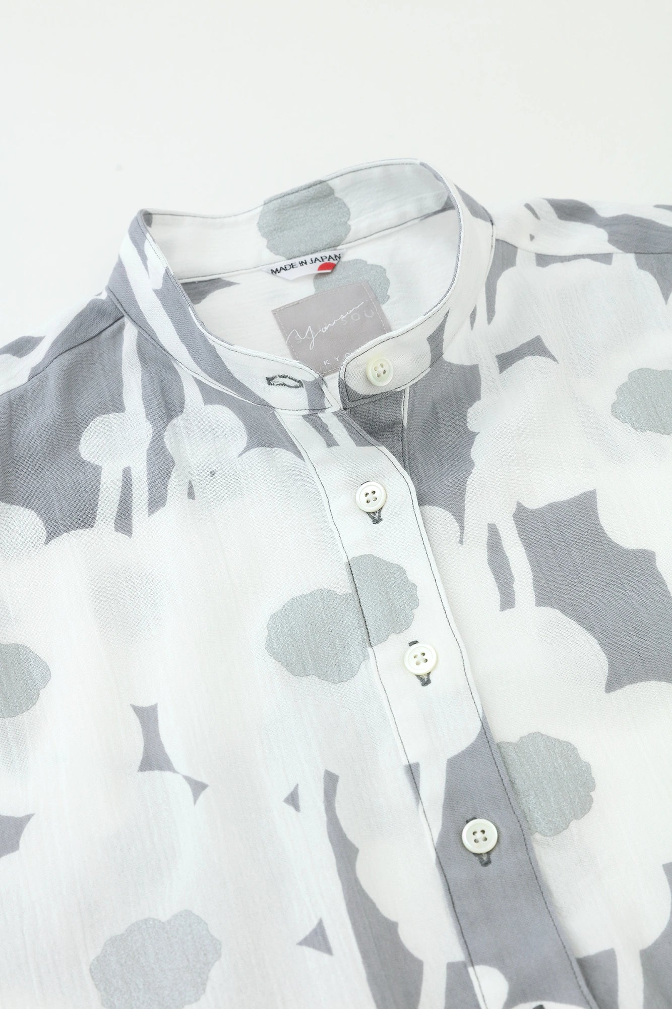 Shiji Takashima 20/20 H.N. Grande robe chemise manches 6/4/Cuisson au soleil