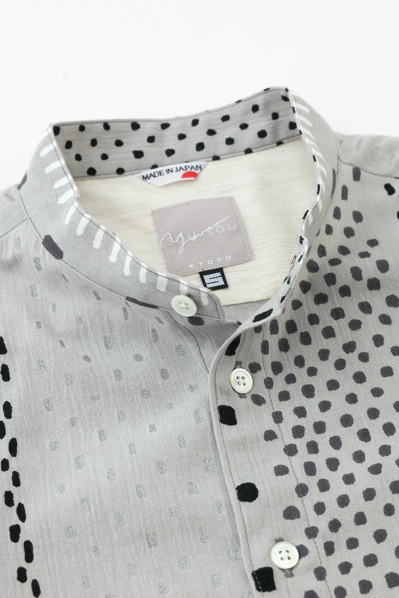 Takashima Jiji 20/20 Chemise à manches courtes à col montant SP 2.0/Ararejima