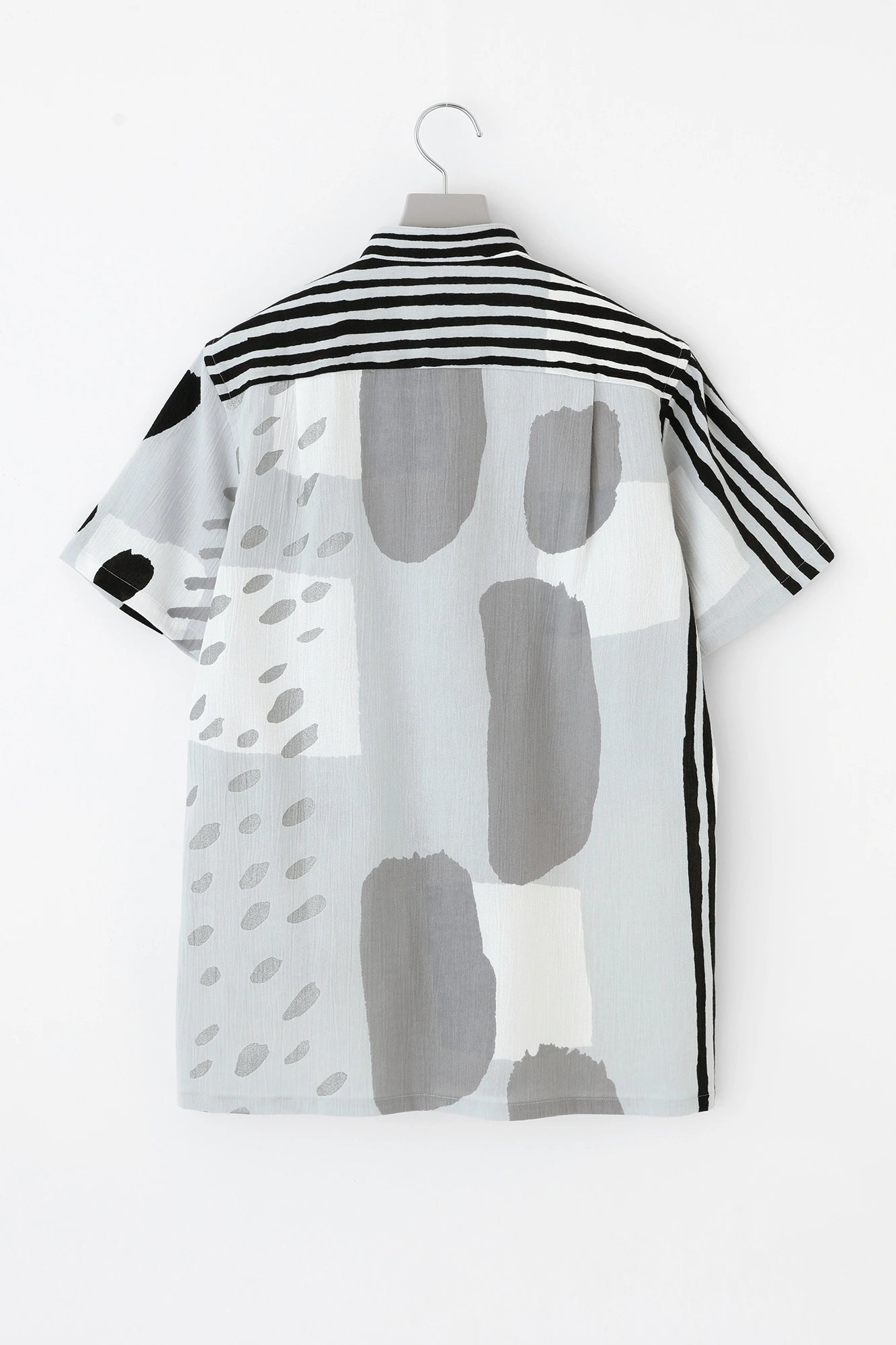 Chizimi Cotton 20/20 Stand Collar Short Sleeve Shirt SP 2.0／Alley