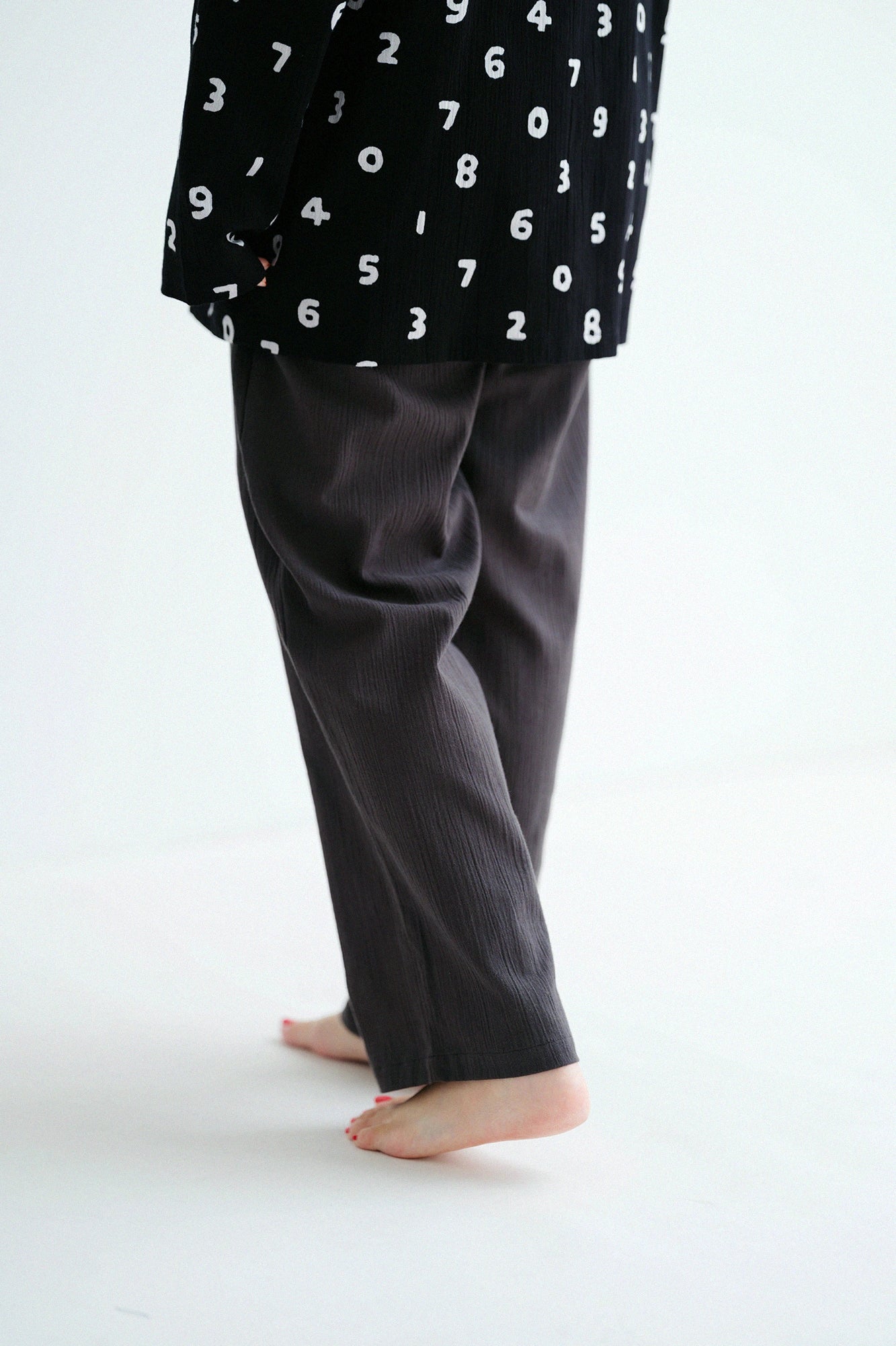 高岛缩棉20/20 图案纹样居家服／SO-SU-U十数×深灰