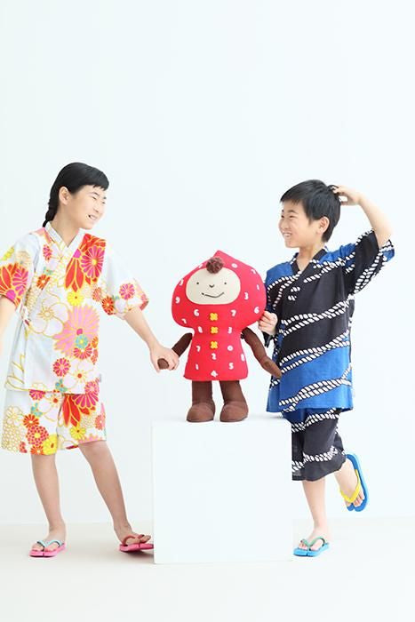 大人気】SOU・SOU 子供甚平 はなふだ 大人気】SOU・SOU 子供甚平 はな