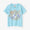●depo Nyan 短袖T-shirt／浅蓝