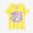 ●depo Nyan 短袖T-shirt／黄色