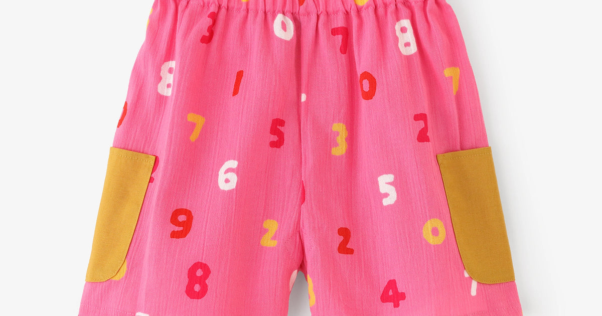 ○たかしまちぢみ 20/20 ショートパンツ／そすうよつみ ももいろ