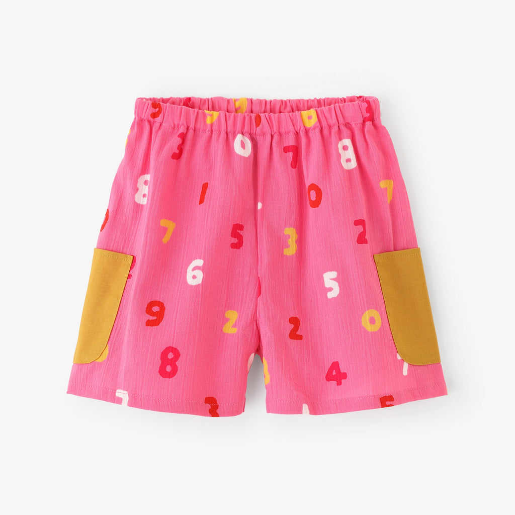 ○たかしまちぢみ 20/20 ショートパンツ／そすうよつみ ももいろ