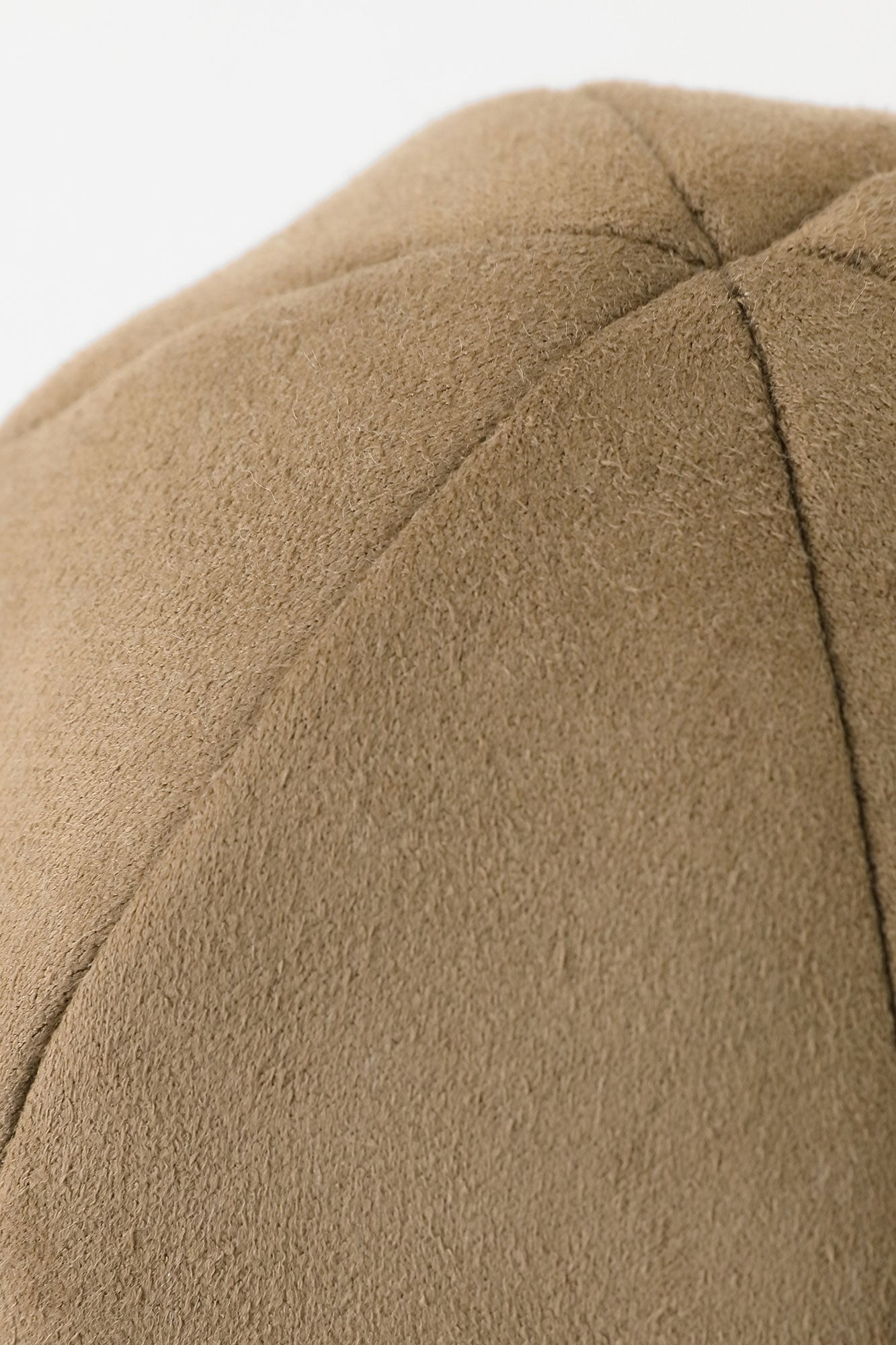 【預購】仿麂皮 鴨舌帽／淡棕色×SO-SU-U十數 昆（※預計於12月9日左右發貨）