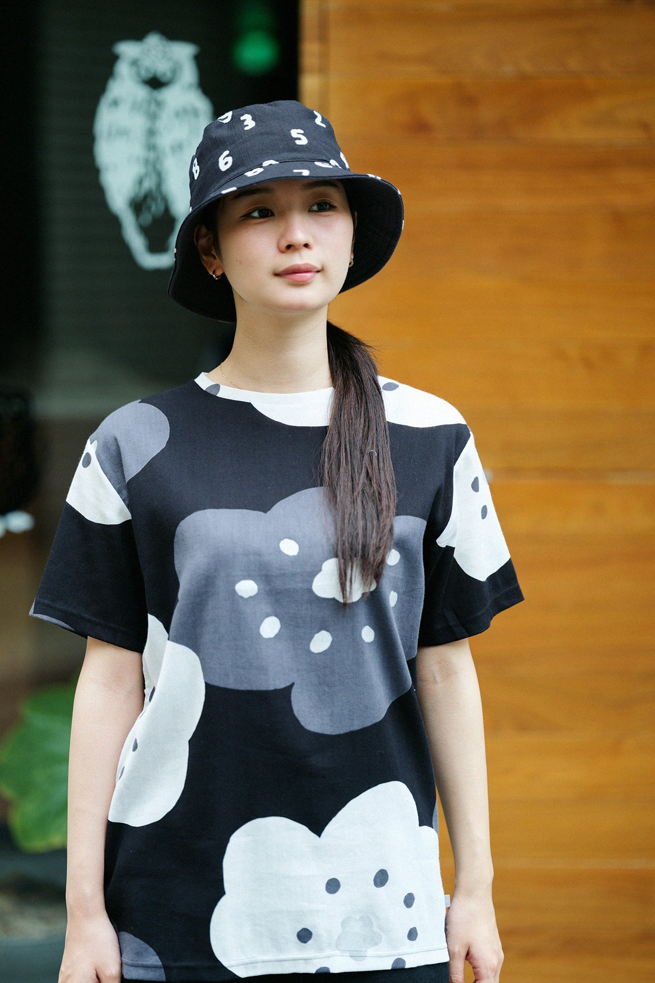 Chapeau réversible Takashima Shuge 20/20 / SO-SU-U couleur Nuebaïro (couleur de plumes mouillées) 
