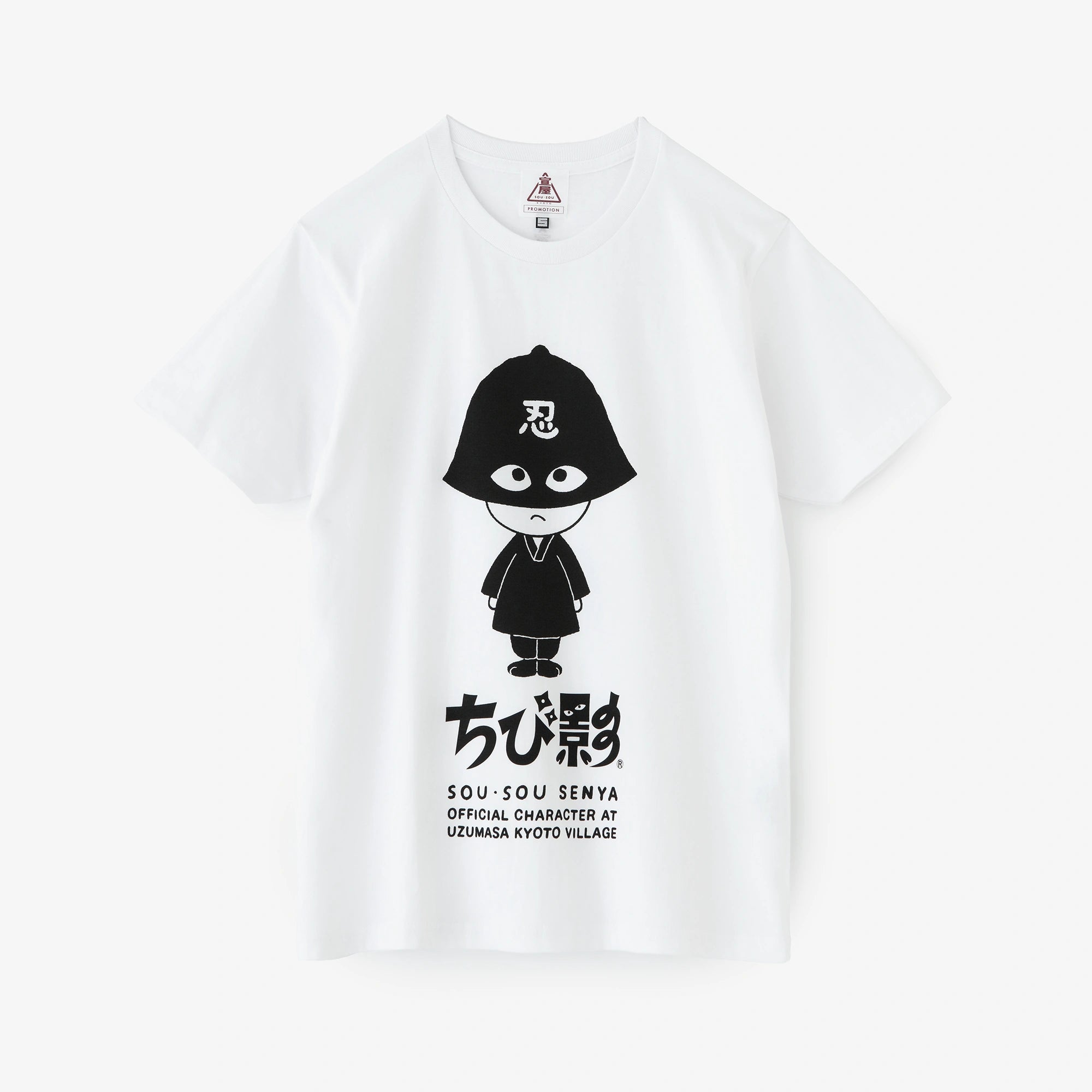 ChiBi影 半袖T恤/织物图案 