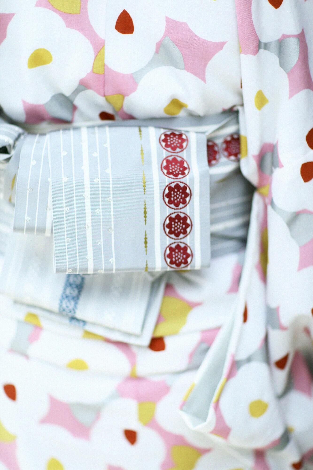 Hakata halbbreiter Beutelgürtel/Ginnezu