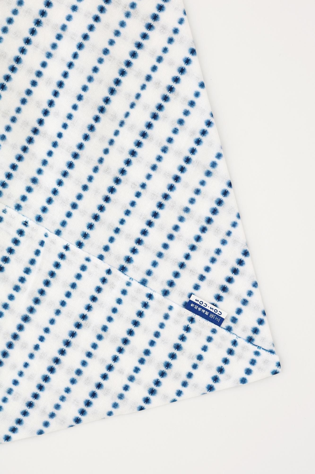 Arimatsu Narumi Tie-dye Kohabaori Eco Bag / Harisho Dot Dot Tie-dye