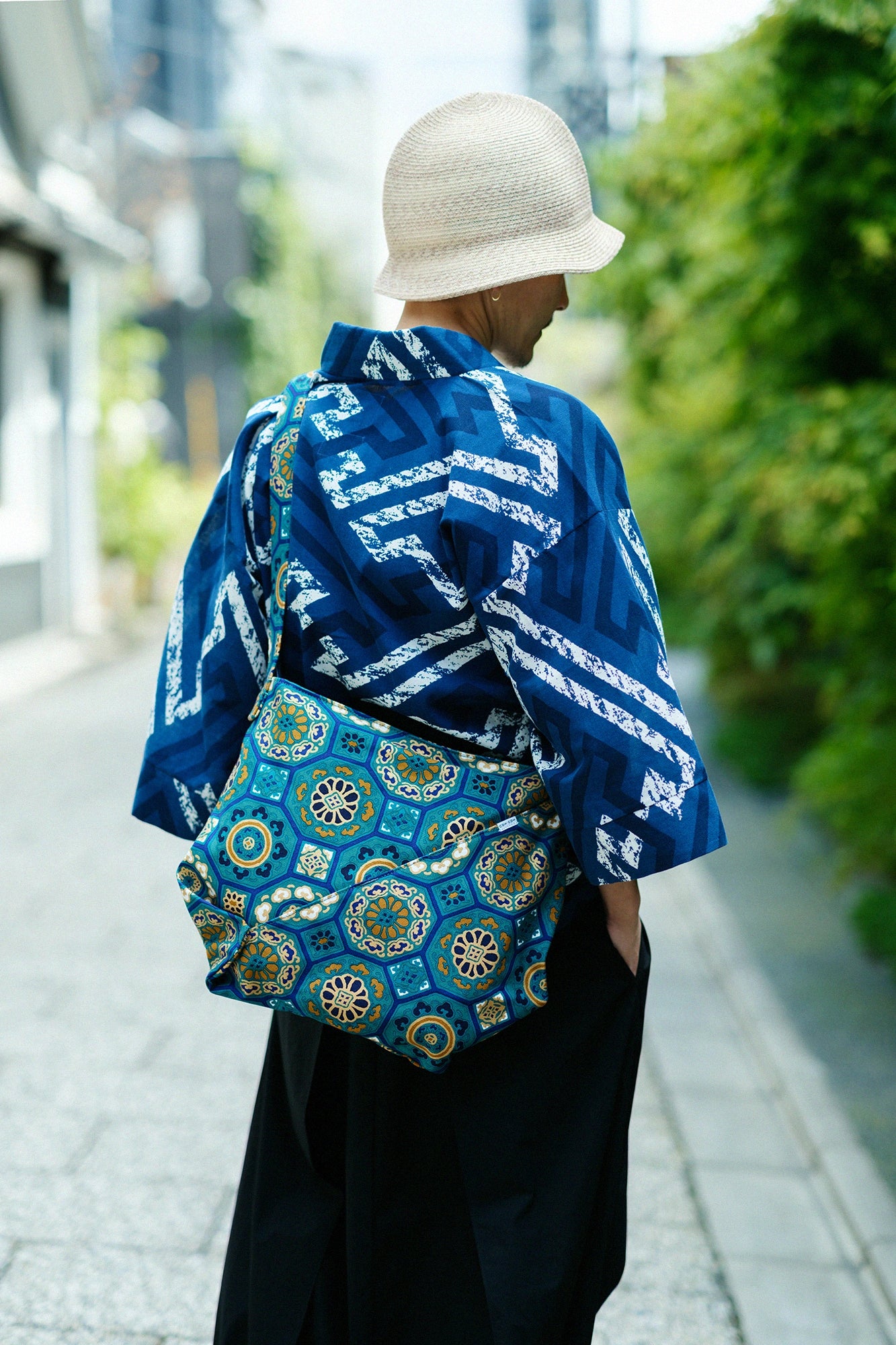 Canvas Shoulder Bag Odayaka / Gorgeous