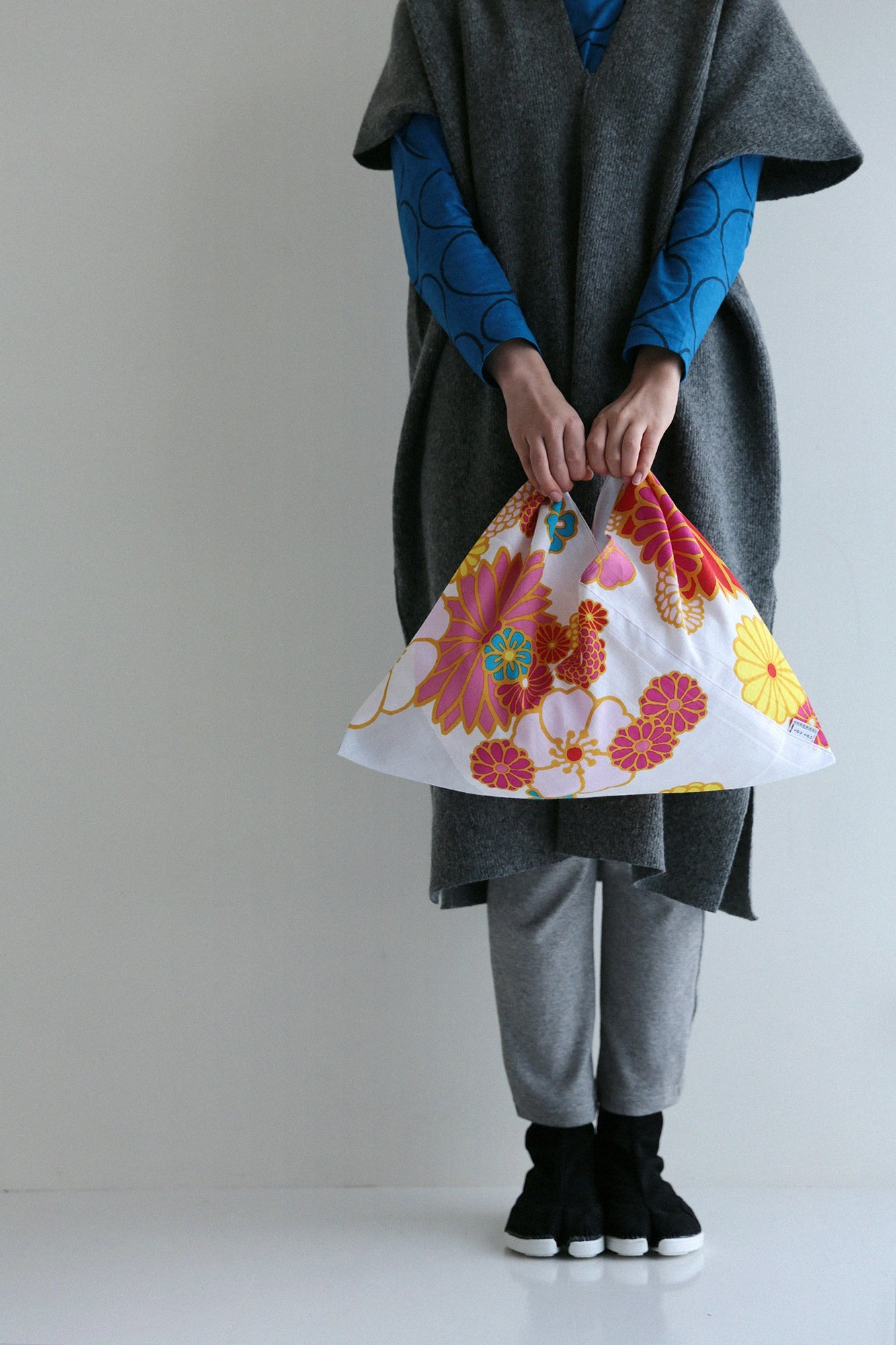 Isemomen Cotton Kohabaori Eco Bag / Gold Damask​ ​