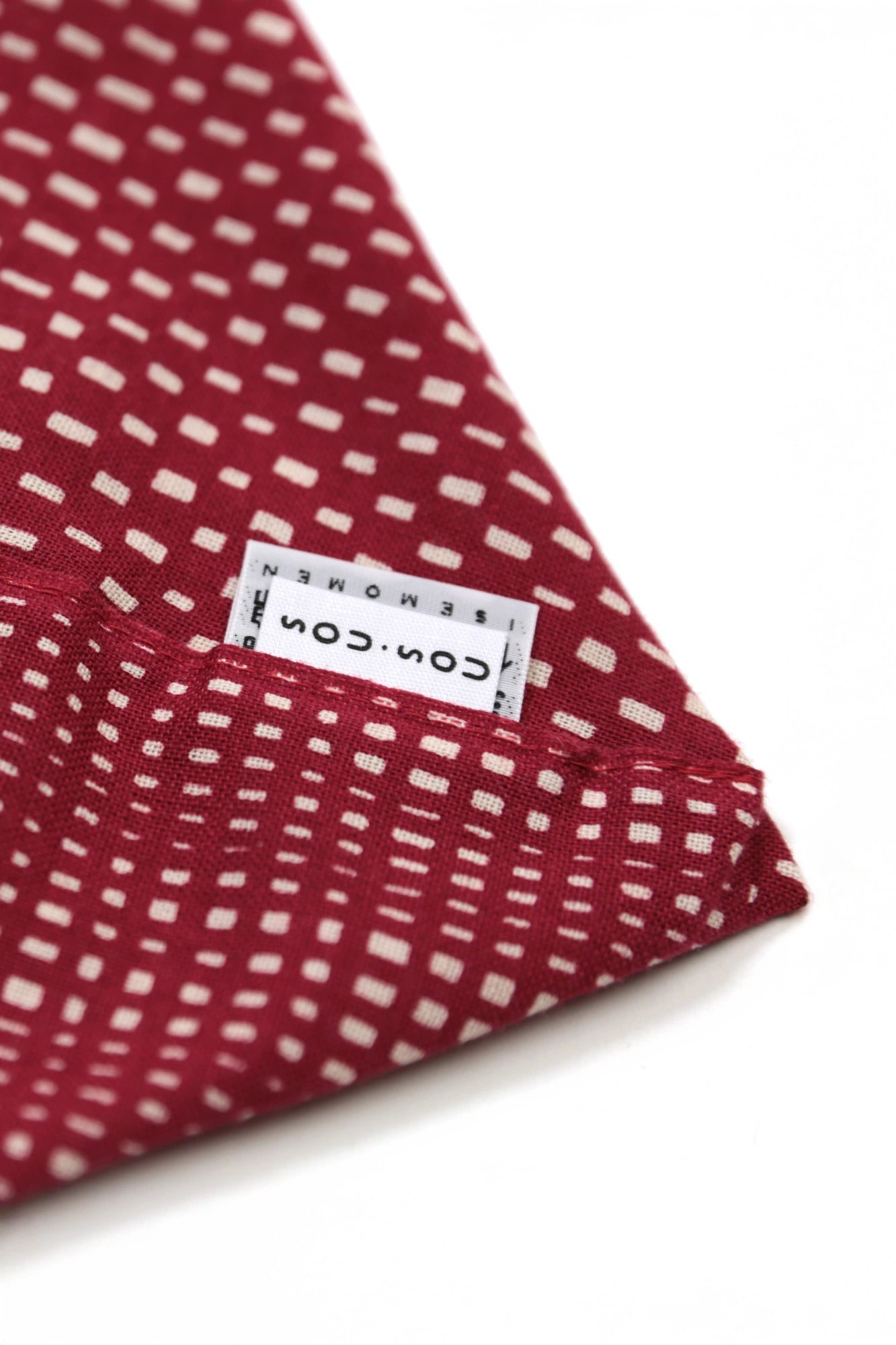 Ise-Baumwolle, kleine Falte/Ma, weißer Tee x rote Bohne (Shiracha x Azuki-Bohne)
