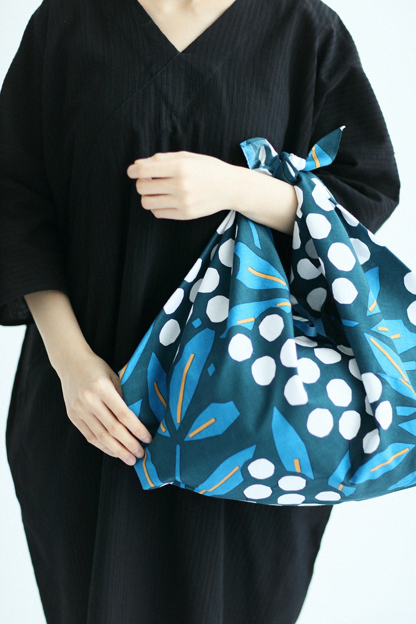 Chita Cotton 20/20 Odayaka Shopping Bag / Nandina Bamboo