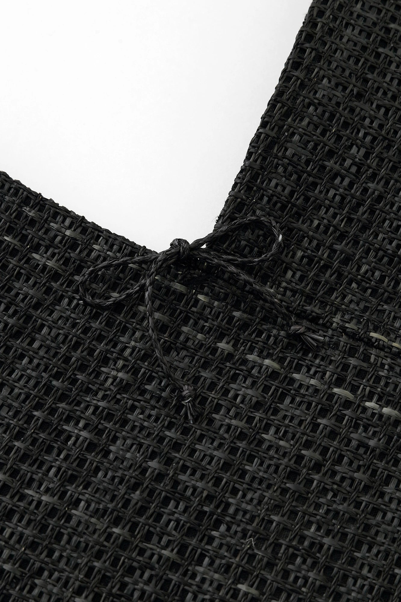 A sheer Basket Weave (nana-ko Festiveri ) Issai bag dayaka )Large / Black 