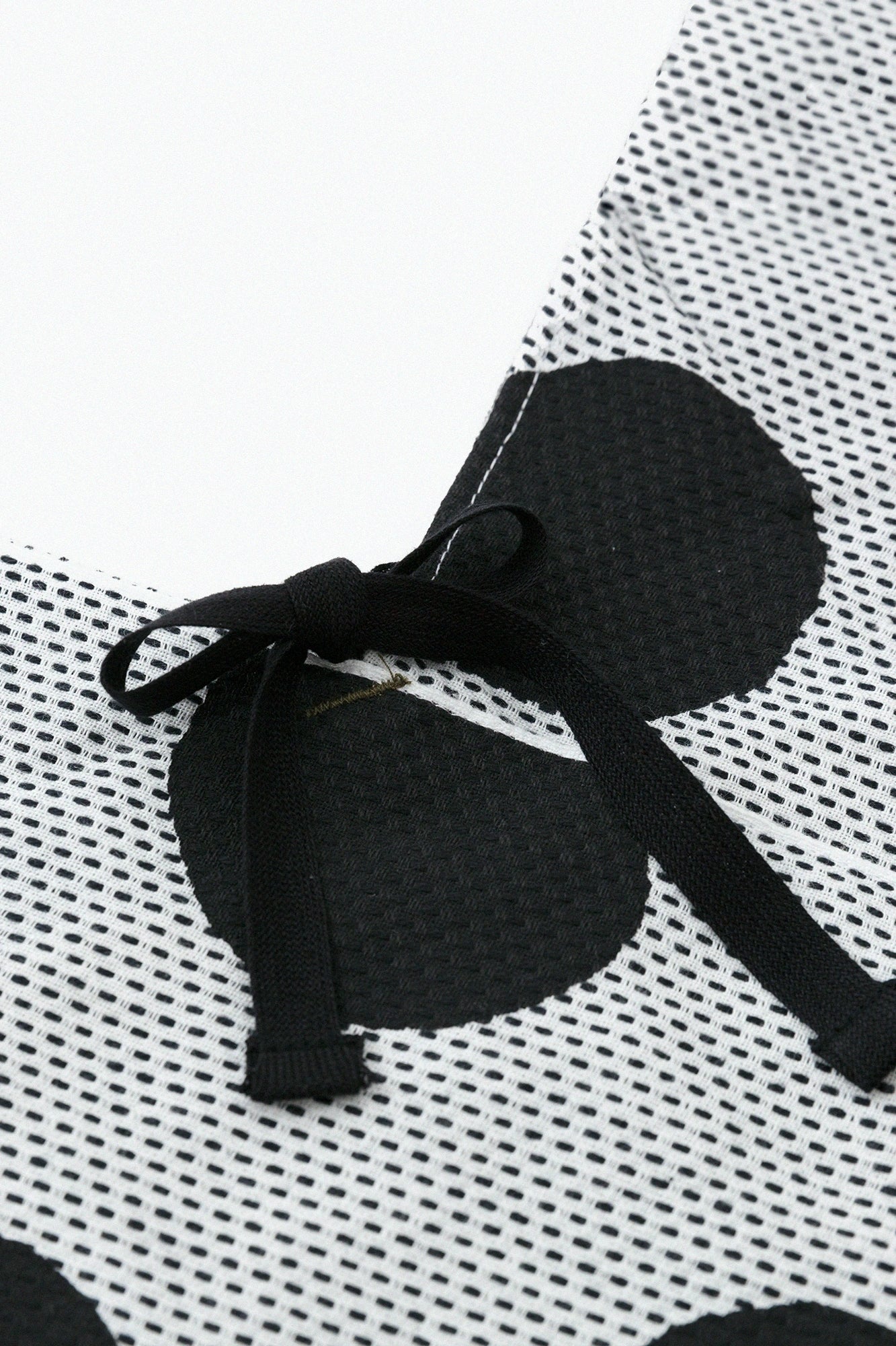 Chita Cotton Polka Dots Quilted Odayaka Shopping Bag