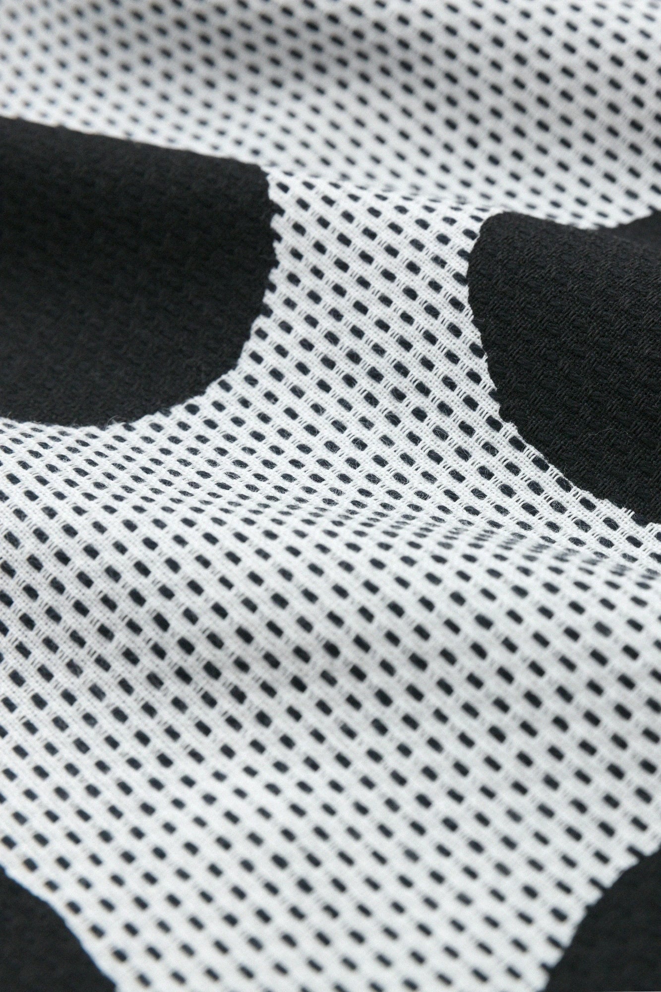 Chita Cotton Polka Dots Quilted Odayaka Shopping Bag