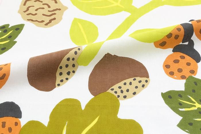 Ise cotton textile tenugui (hime longueur) / nut (konomi)