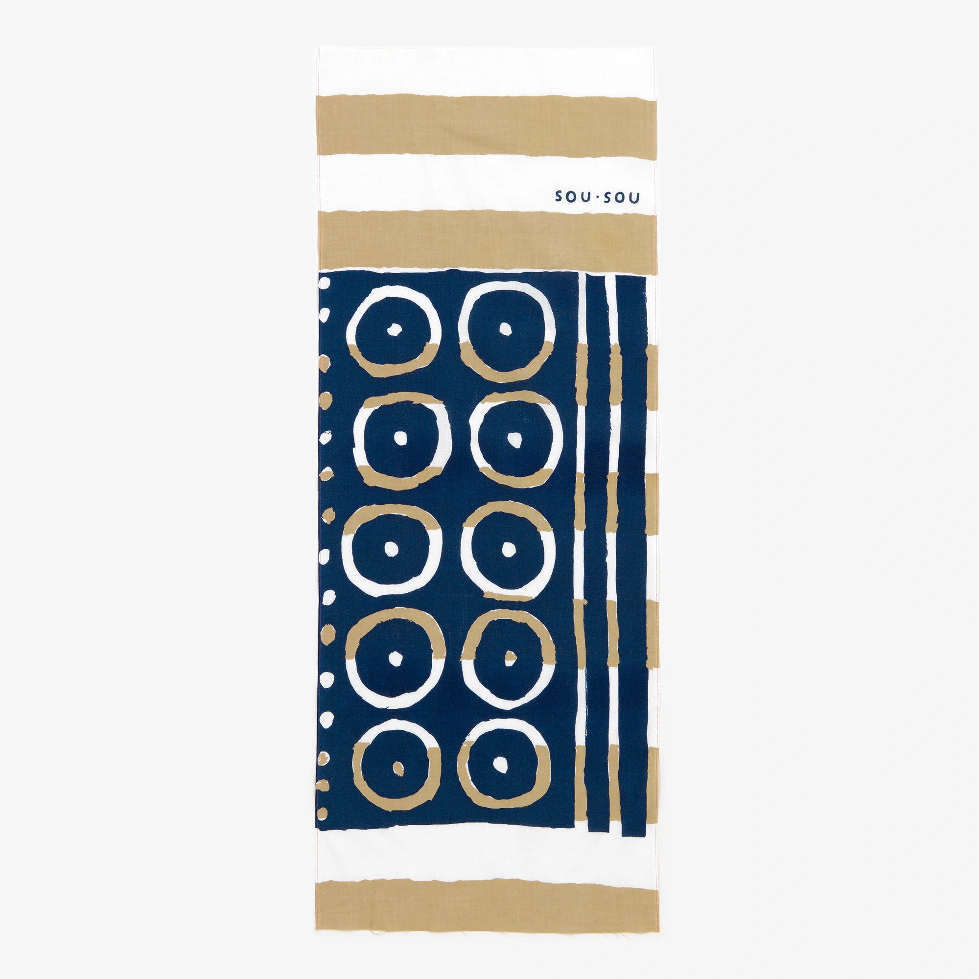 伊勢木綿 textile手ぬぐい／御門（ごもん）