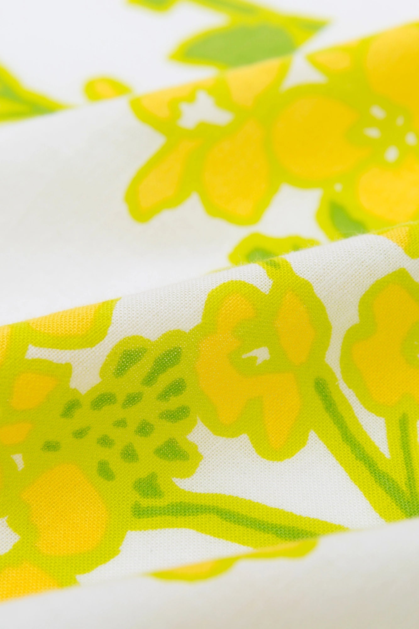 伊势木棉图案纹样手巾／油菜花