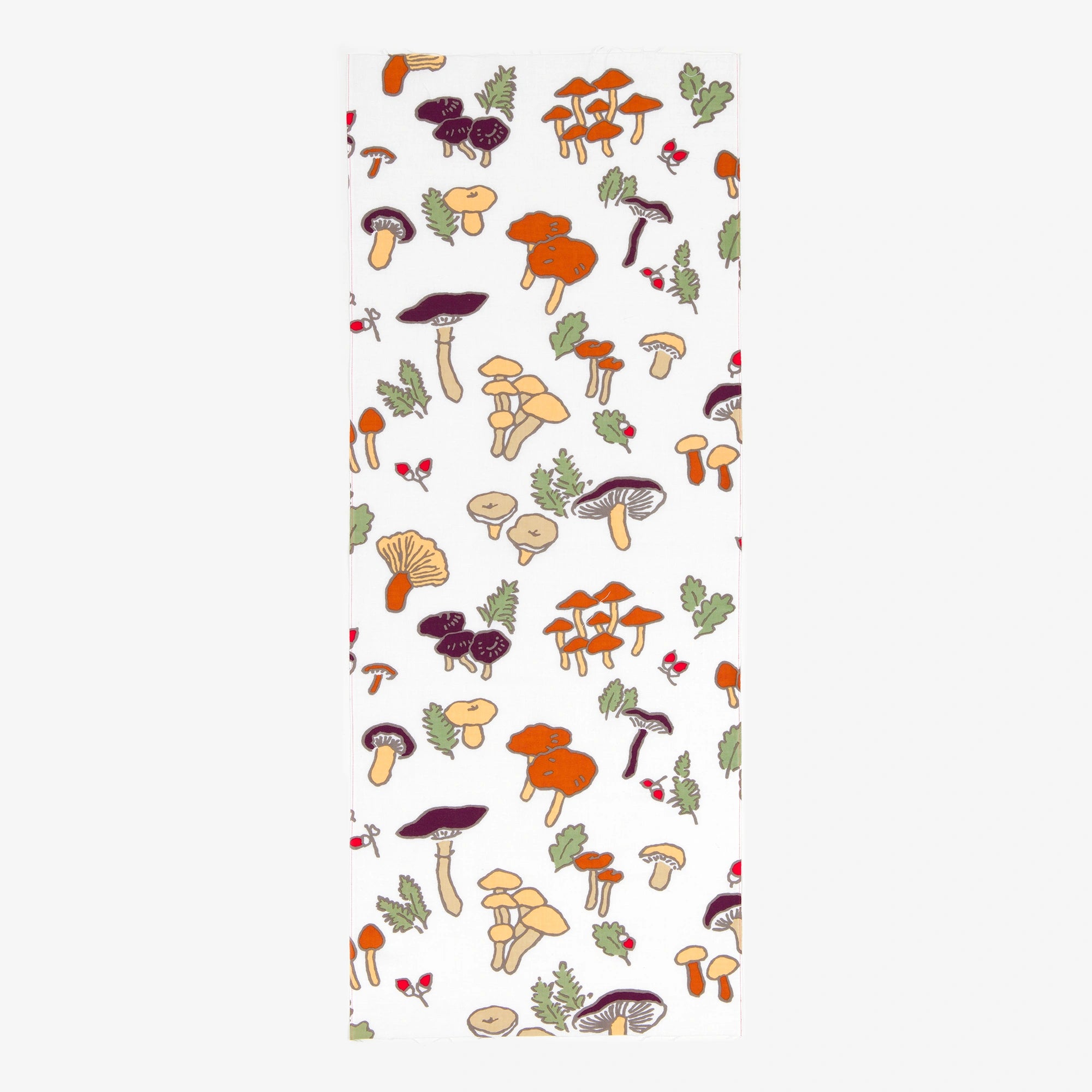 伊勢木綿 textile手ぬぐい／きのこ
