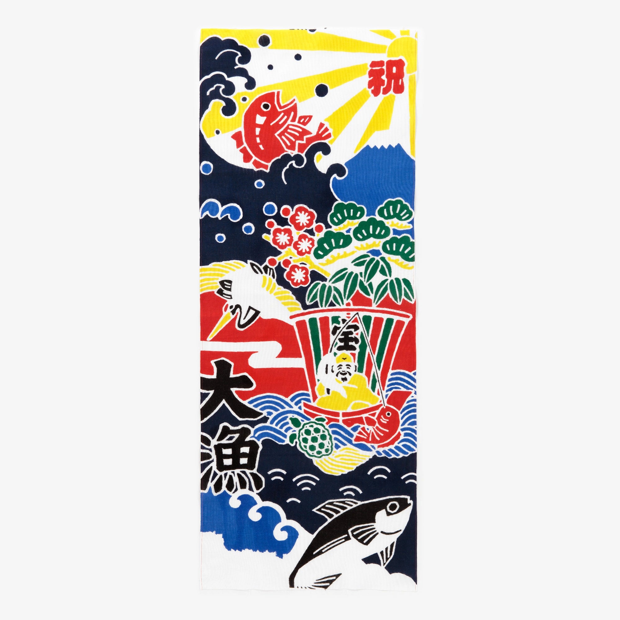 伊勢木綿 textile手ぬぐい/大漁旗(たいりょうばた) 伊勢木綿 textile手ぬぐい/大漁旗(たいりょうばた)
