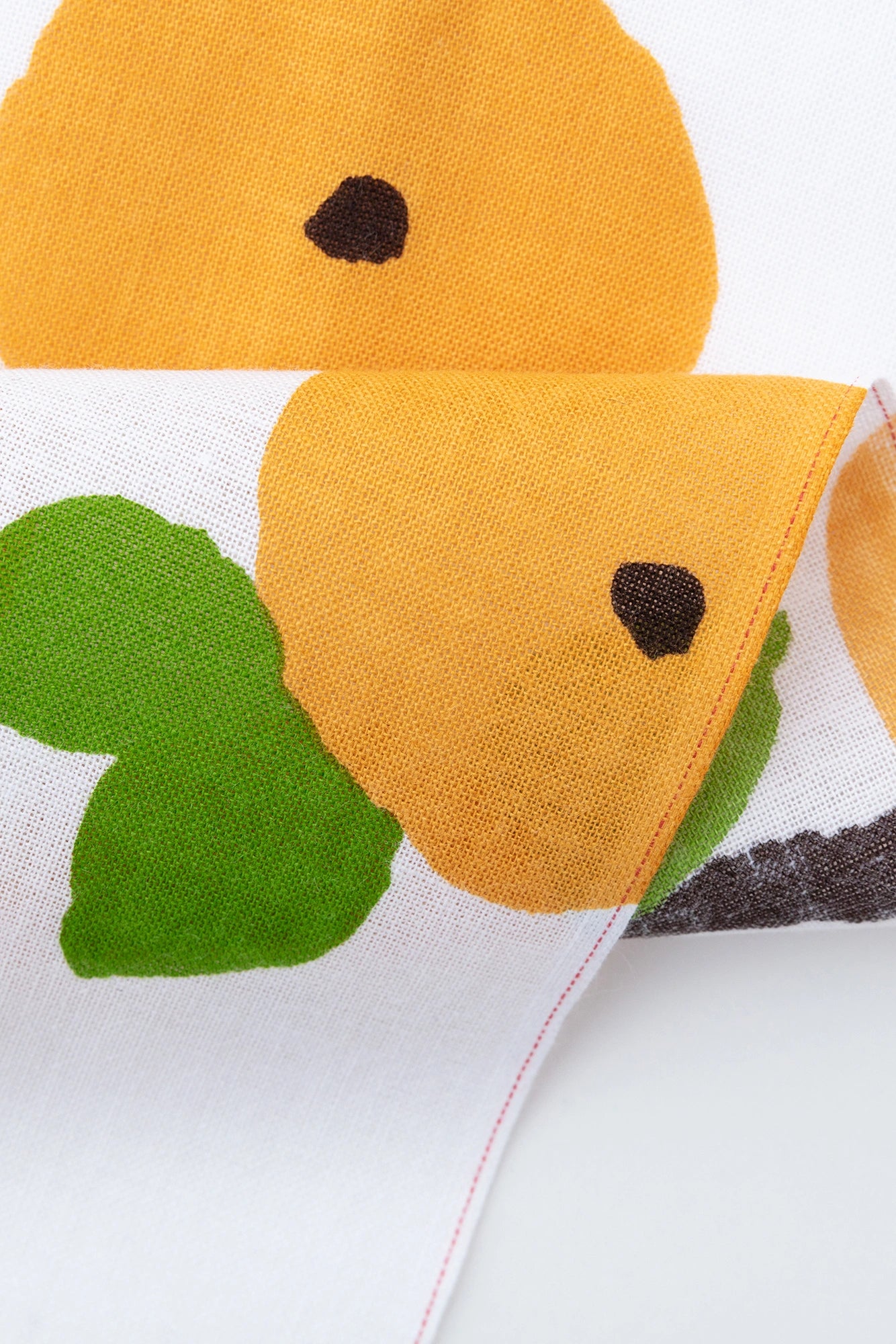 伊勢木綿 textile手ぬぐい／柿（かき）