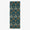 Iseki-Orimono textile Handschuhe / Karei (Pracht) Smaragdgrün (Ryokugyoku-iro) 