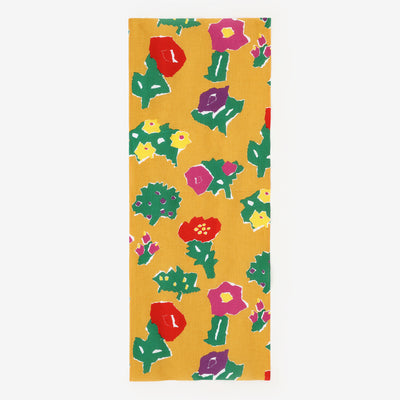 伊勢木綿 textile手ぬぐい／花舞 (はなまい)