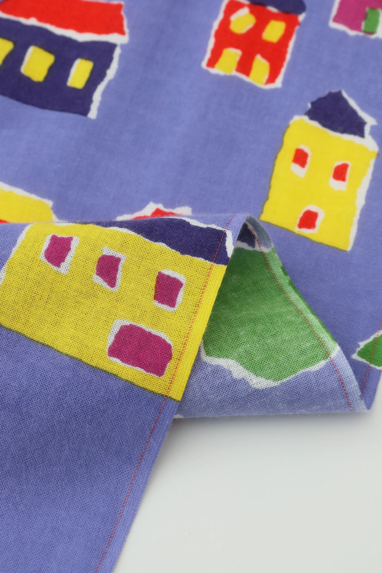 伊勢木綿 textile手ぬぐい／絵本のまち