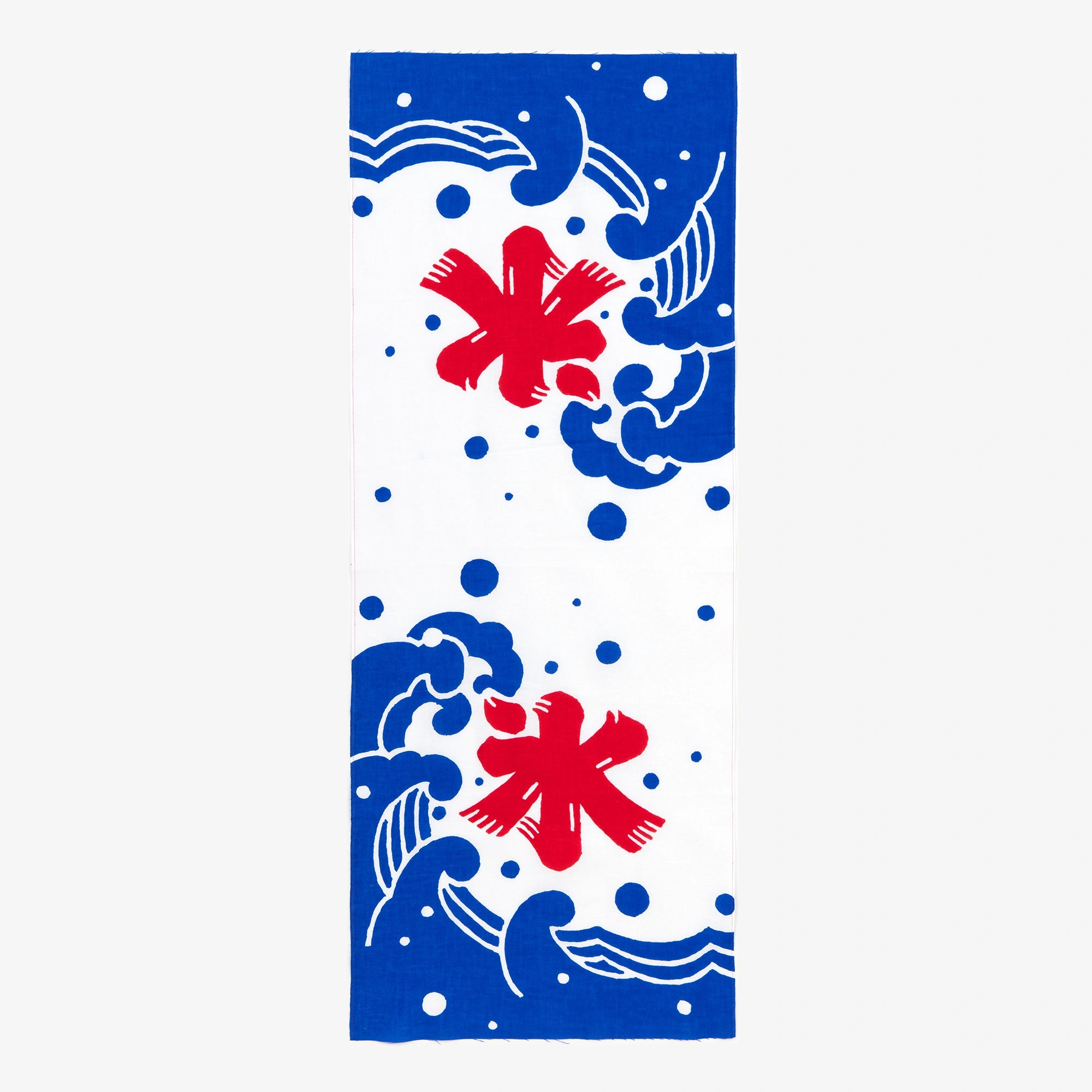 伊势木棉图案纹样手巾／刨冰