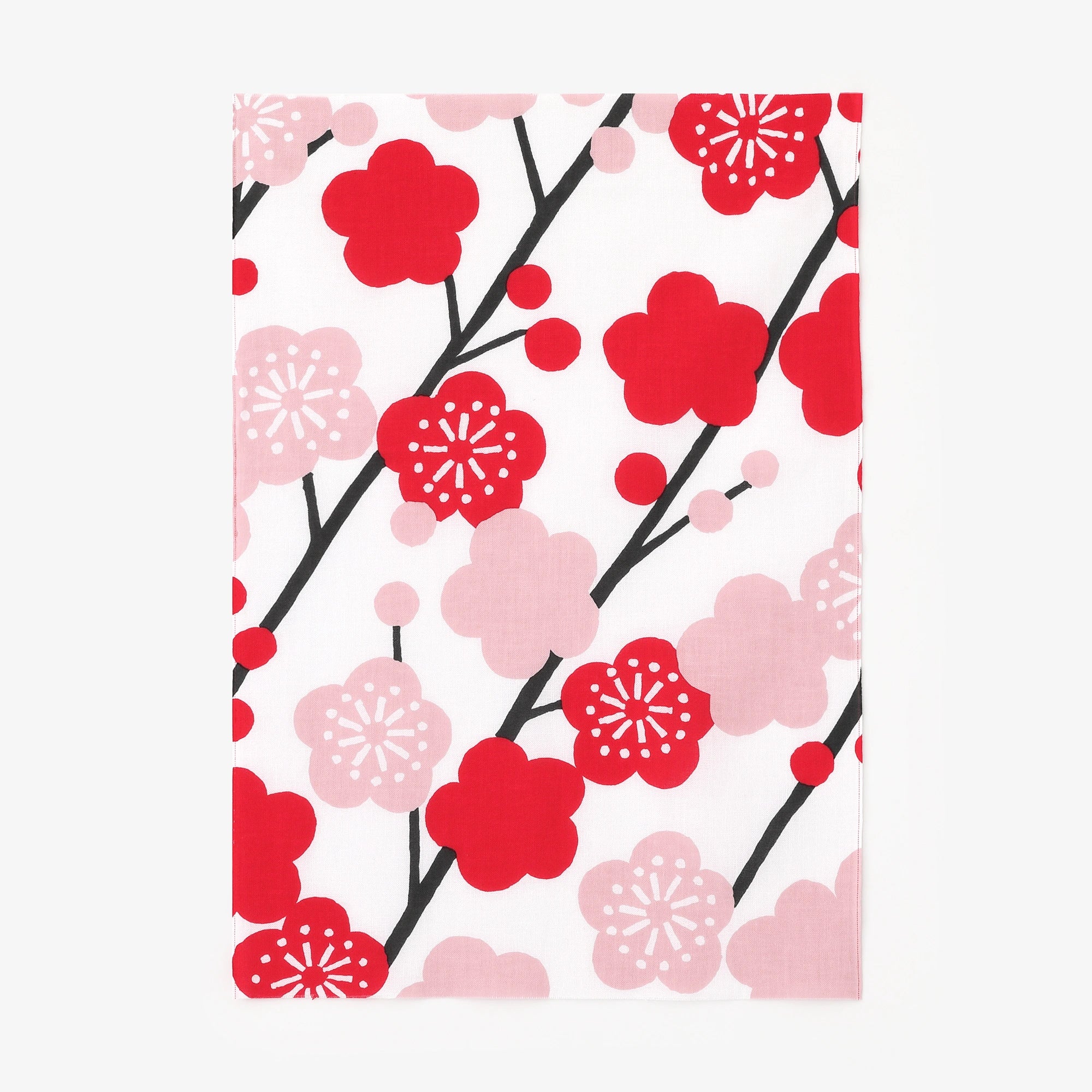 伊勢木綿 textile手ぬぐい（ひめ丈）／梅林（ばいりん） 春光（しゅんこう）