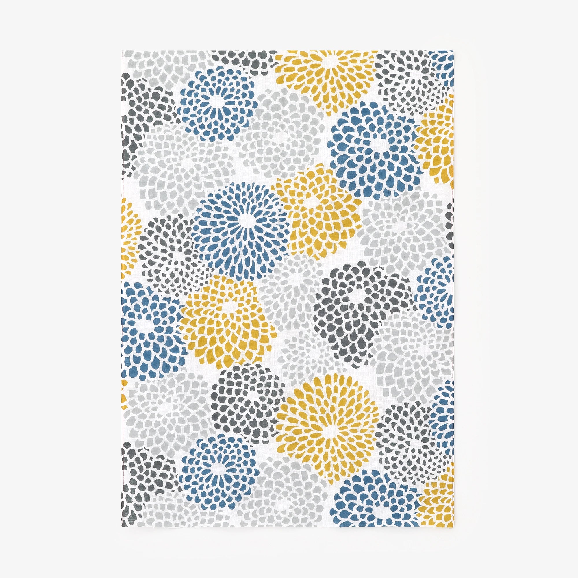 伊勢木綿 textile手ぬぐい（ひめ丈）／菊づくし 東風（こち）