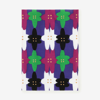 伊勢木棉圖案紋樣手巾（短版）/清朗