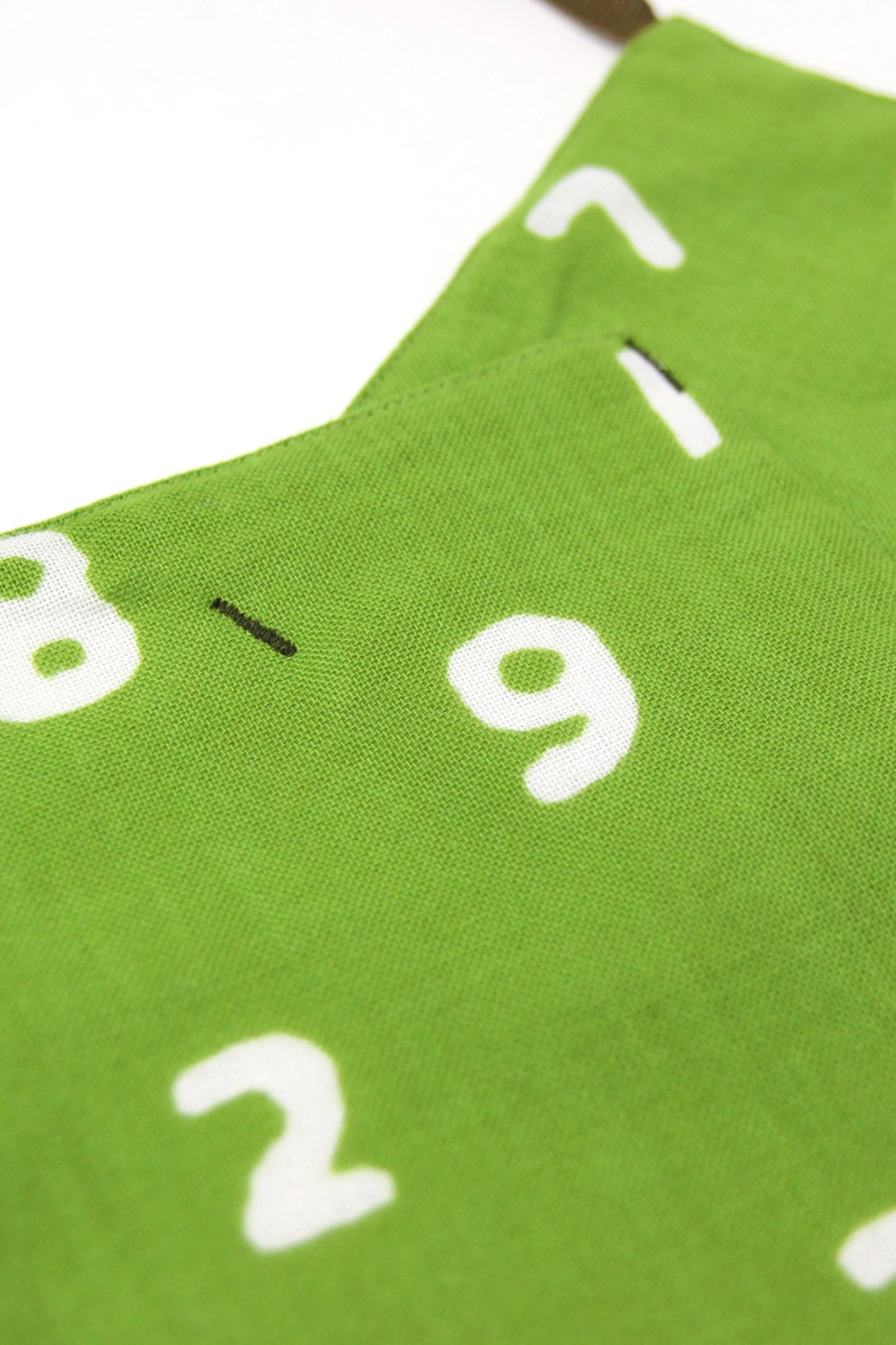 ●Isemomen Cotton Bib／SO-SU-U Yellowish Green