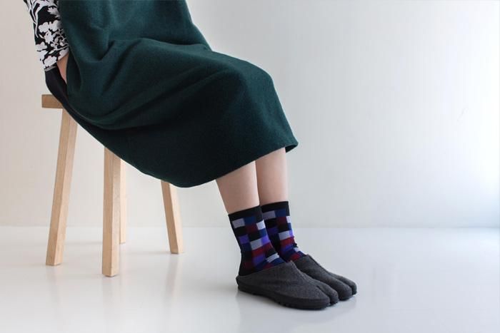 在塔布袜（正常长度） /每日（裂缝）湿羽毛颜色（男性和女人）下