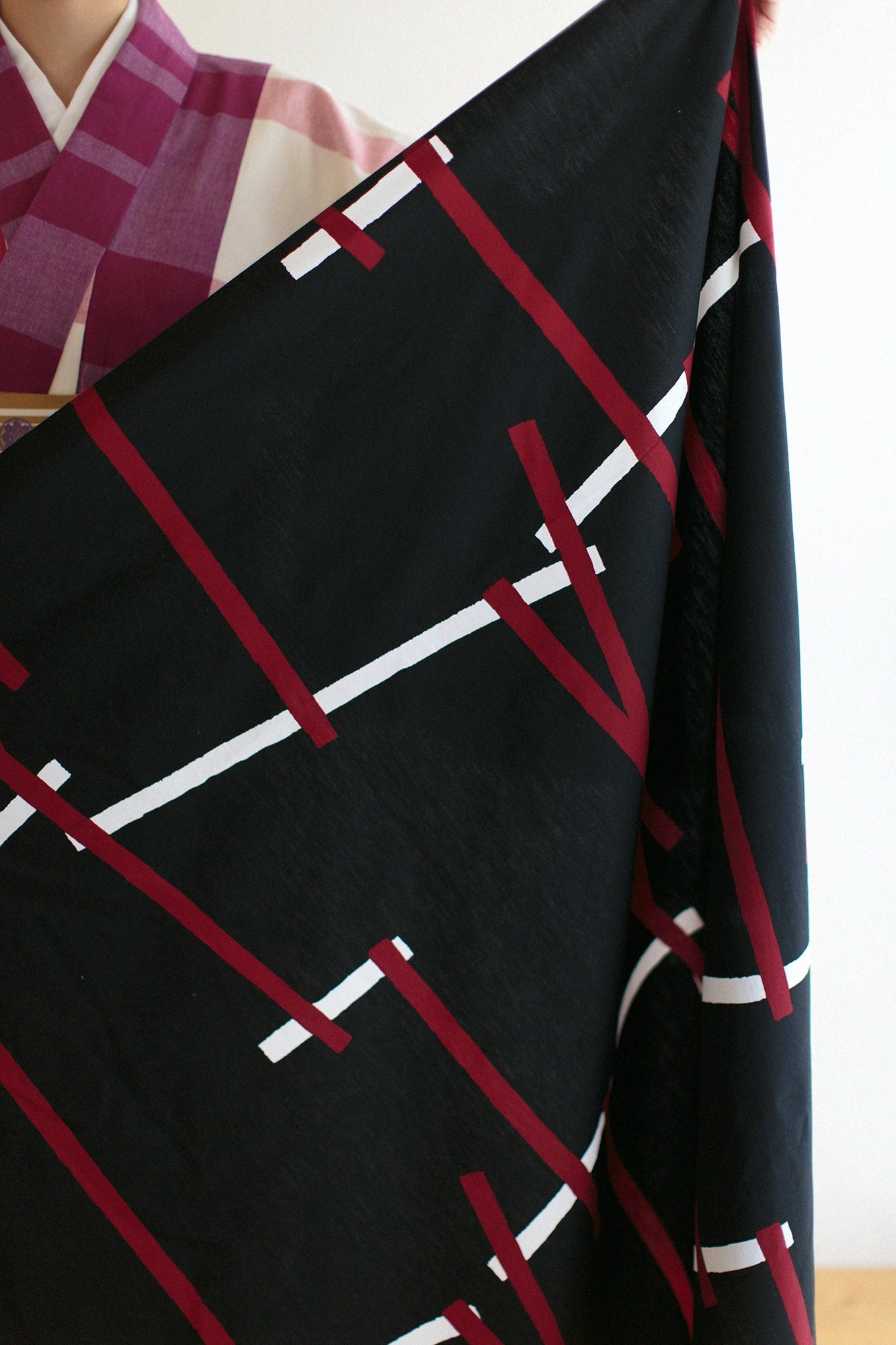 Hand-printed Furoshiki (Large) / Tobi