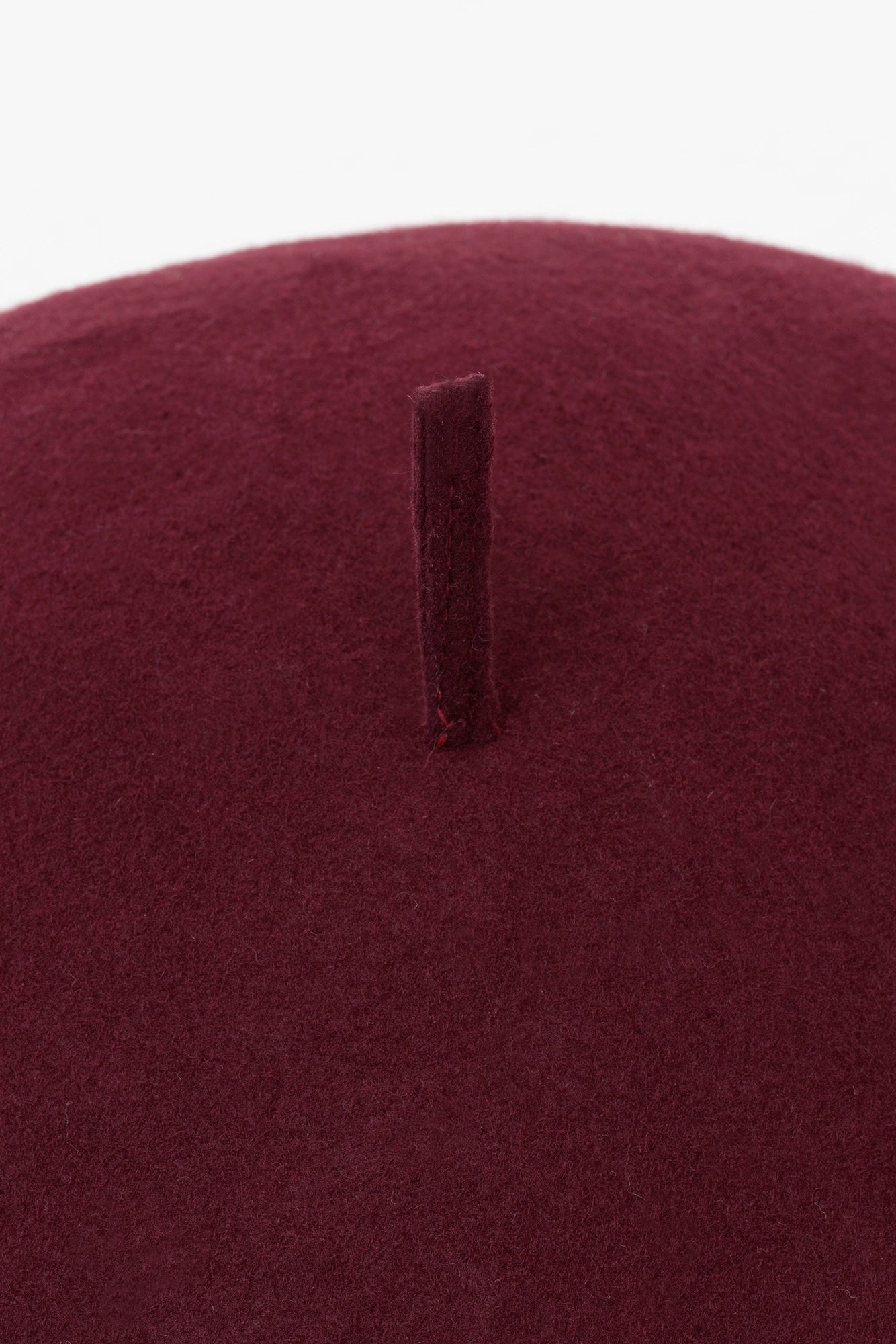 Felted Giboshi Béret Hat / Burgundy